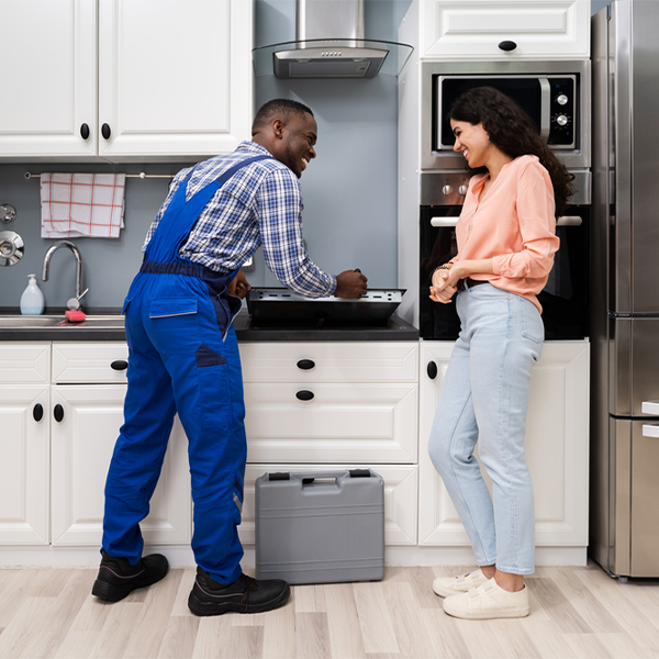 can you provide an estimate for cooktop repair before beginning any work in Weiser